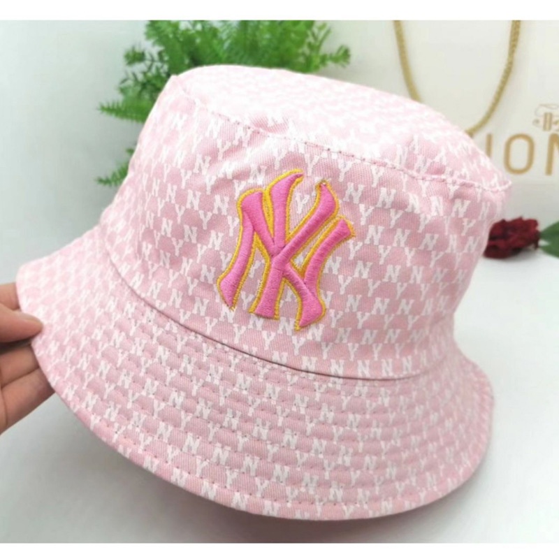 Mũ Nón Bucket NY Yankees Monogram 3 màu - Sẵn hàng
