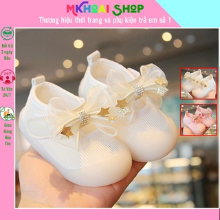 Giày búp bê bé gái giày bún cho bé êm chân ngôi sao nhỏ xinh xắn búp bê