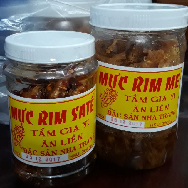 Combo Mực rim me + rim sa tế