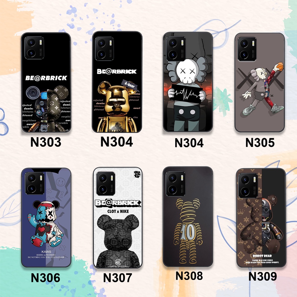 🔥 Ốp Vivo Y16 hình gấu bear brick siêu ngầu cực đẹp