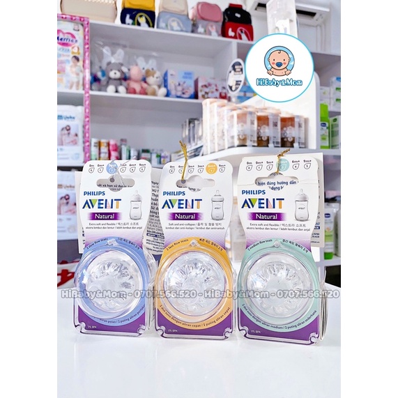 NÚM TI THAY THẾ AVENT [SET 2 NÚM]