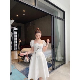 Combo đầm thiết kế hoa nổi free size