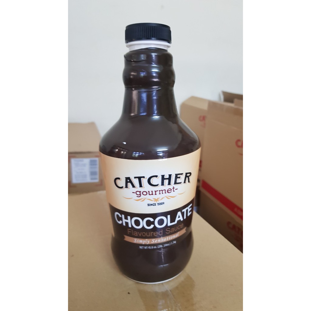 Chocolate sauce- sốt sô cô la hãng catcher gourmet chai 1Lit