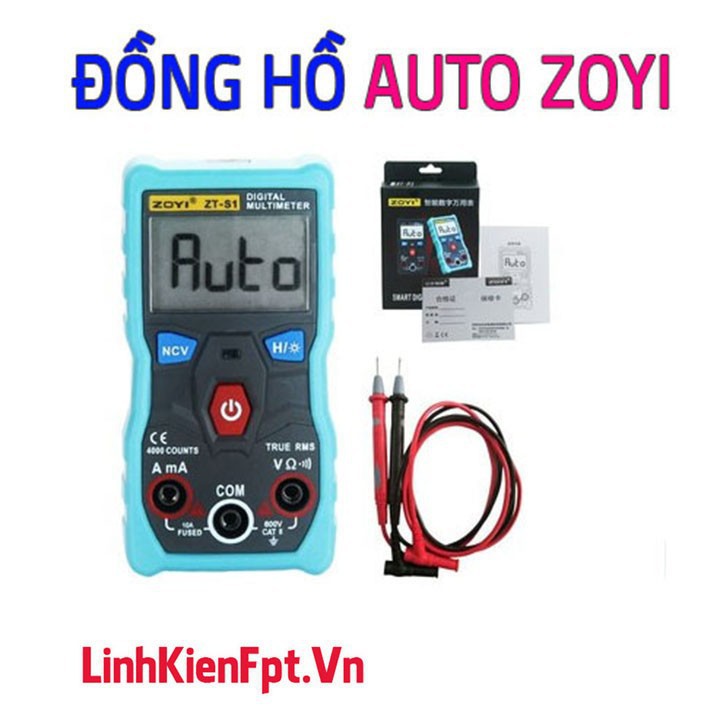 Đồng Hồ Đo Vạn Năng AUTO ZOYI