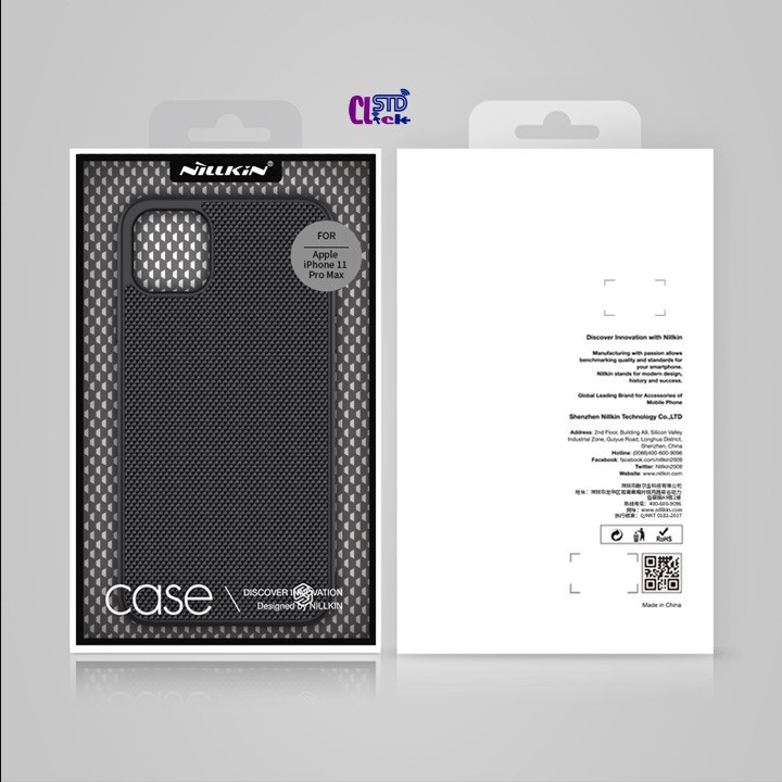 ỐP LƯNG IPHONE 11 PRO MAX NILLKIN TEXTURED NYLON FIBER CHÍNH HÃNG