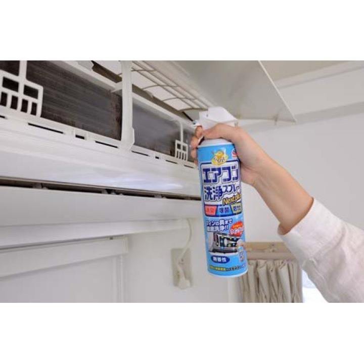 [Hỏa Tốc HN] Xịt làm sạch điều hòa không mùi 420ml Nội địa Nhật Bản