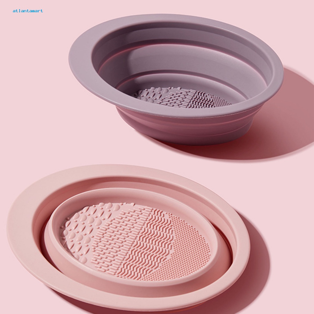 Am| Bộ Tô Rửa Cọ Trang Điểm Có Thể Tái Sử Dụng Thích Hợp Làm Quà Tặng