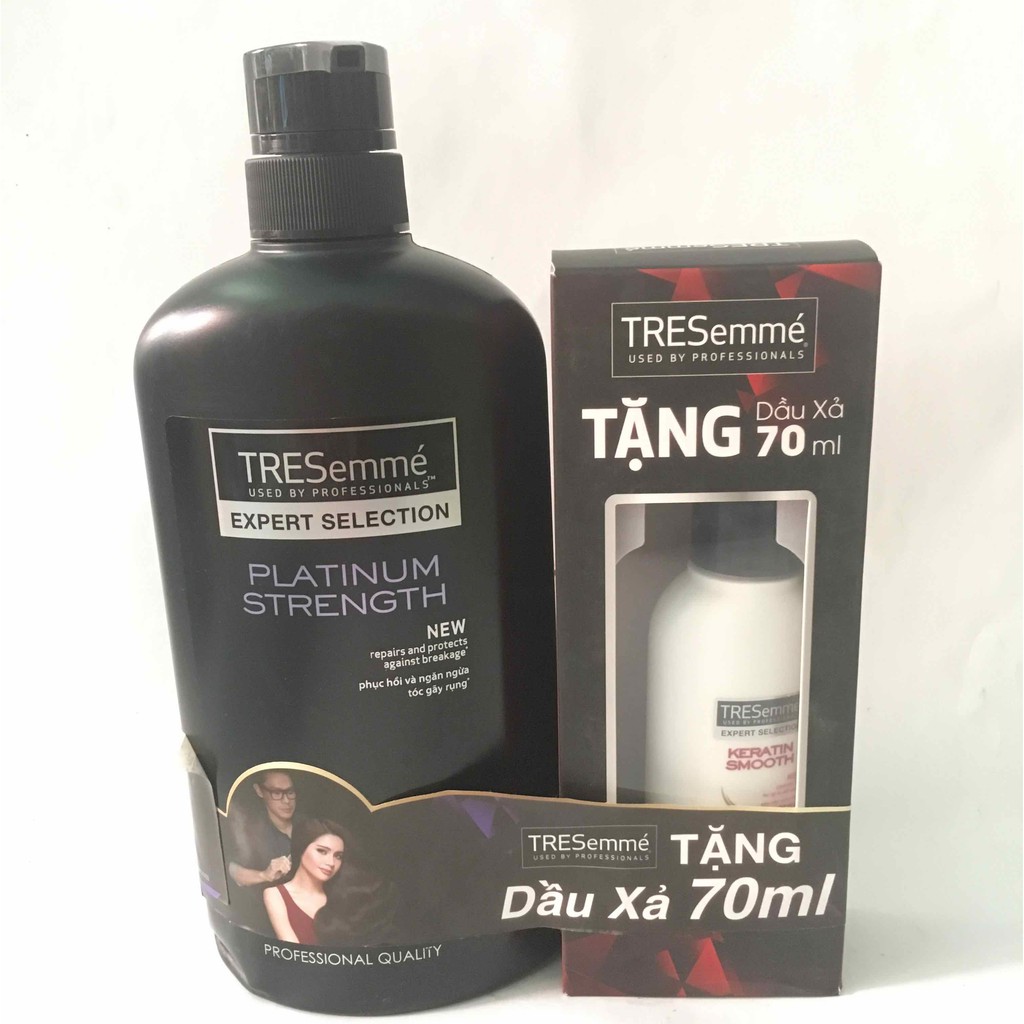 Dầu gội TRESEMME 640g đen, đỏ, xanh Tặng Khăn Tắm & Khăn Mặt Cao Cấp