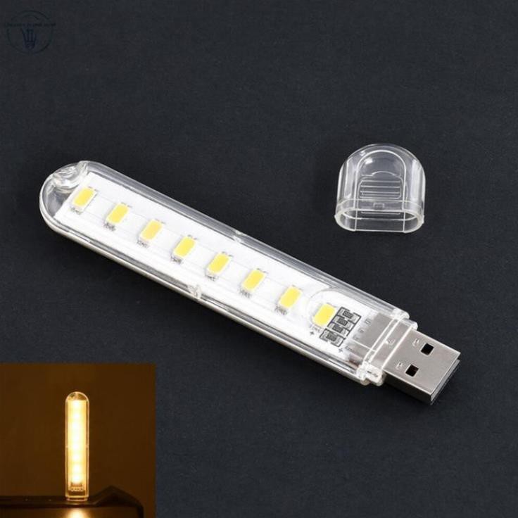 Đèn LED USB Mini 8 Bóng DC 5V Tiện Dụng