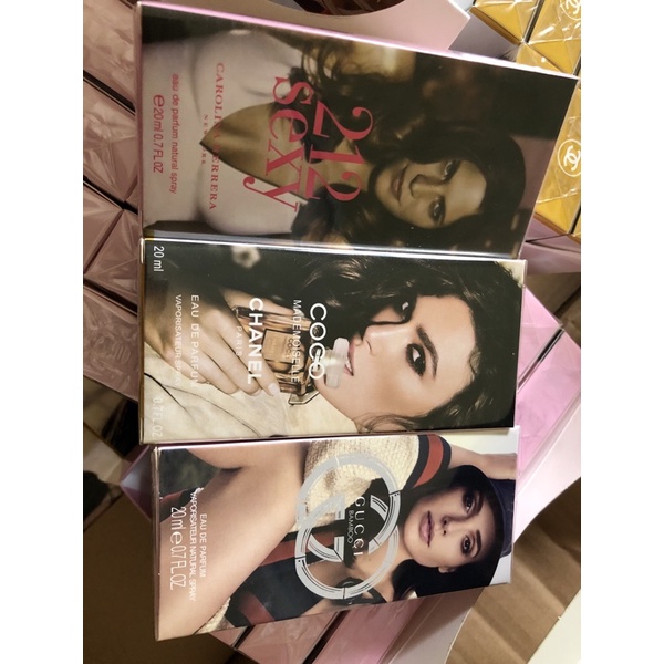 Nước Hoa mini Nam Nữ Cao Cấp 20ml Hương Thơm Quyến Rũ Cực Thơm Cực Hot