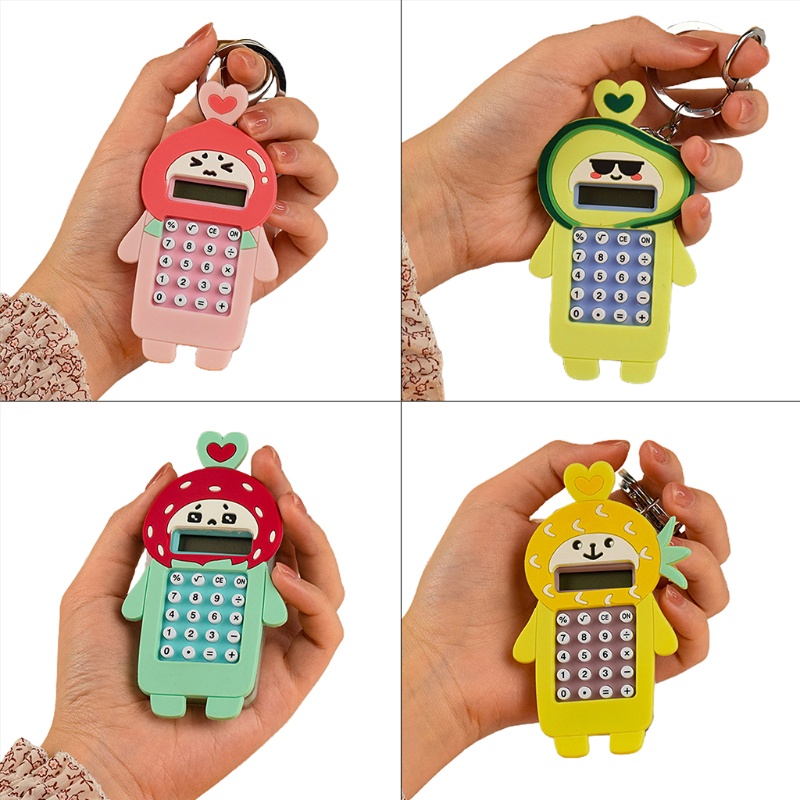 Móc Khóa Hình Máy Tính Mini Dễ Thương