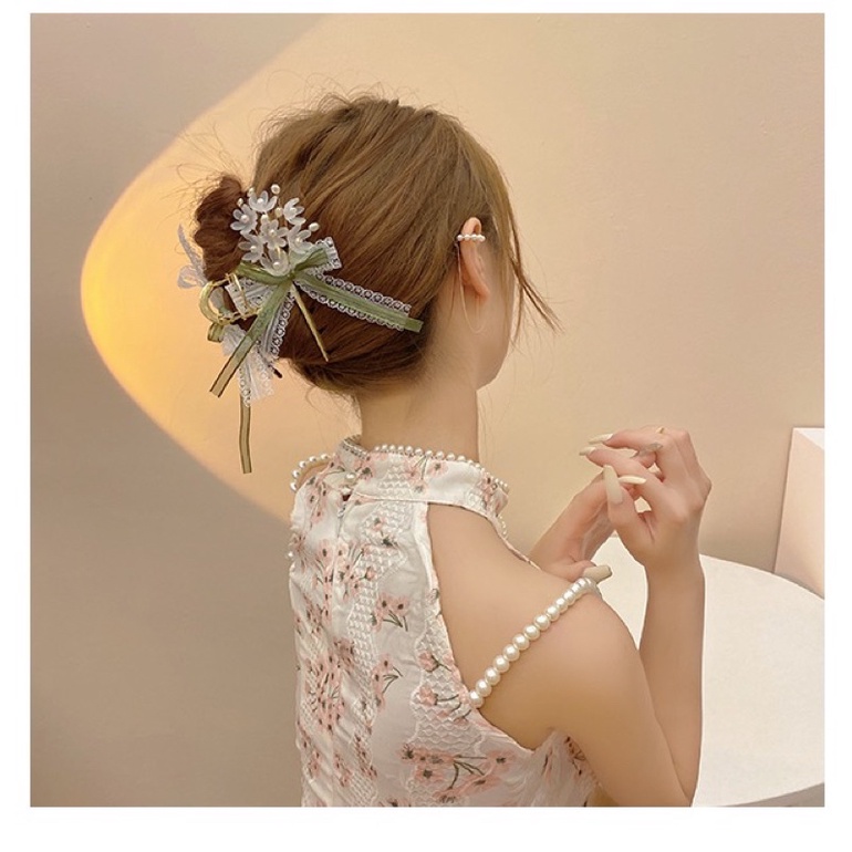 Kẹp tóc nữ  CONMEODENTAILOR Hoa Tulip