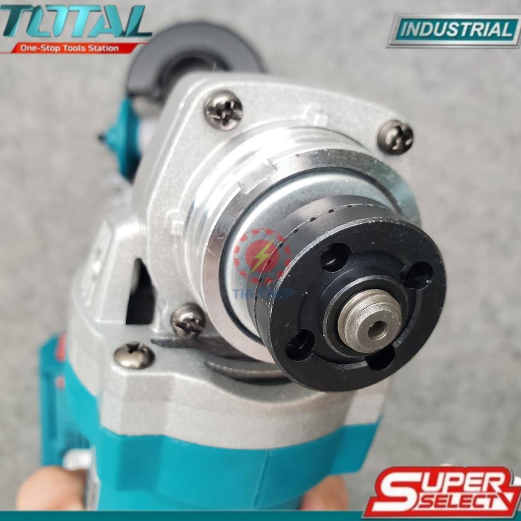 MÁY MÀI GÓC DÙNG PIN TOTAL 20V MOTOR KO CHỔI THAN TAGLI1002