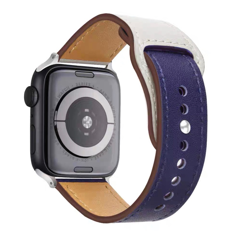 Dây Đeo Bằng Da Thay Thế Cho Đồng Hồ Thông Minh Apple Watch Series 8 / 7 / 6 / 5 / 4 / 3 / 2 / 1 / SE iWatch 49mm 45mm 41mm 38mm 42mm 40mm 44mm