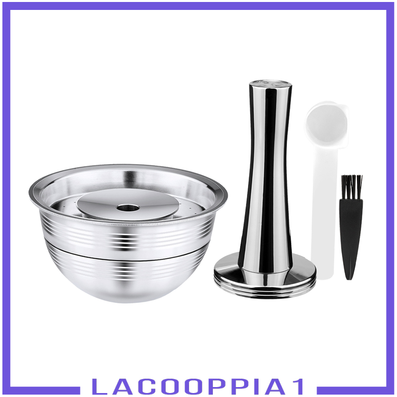[LACOOPPIA1]Coffee Capsule Pod Cup w/ Lid for Vertuolline ENV135S 240ML