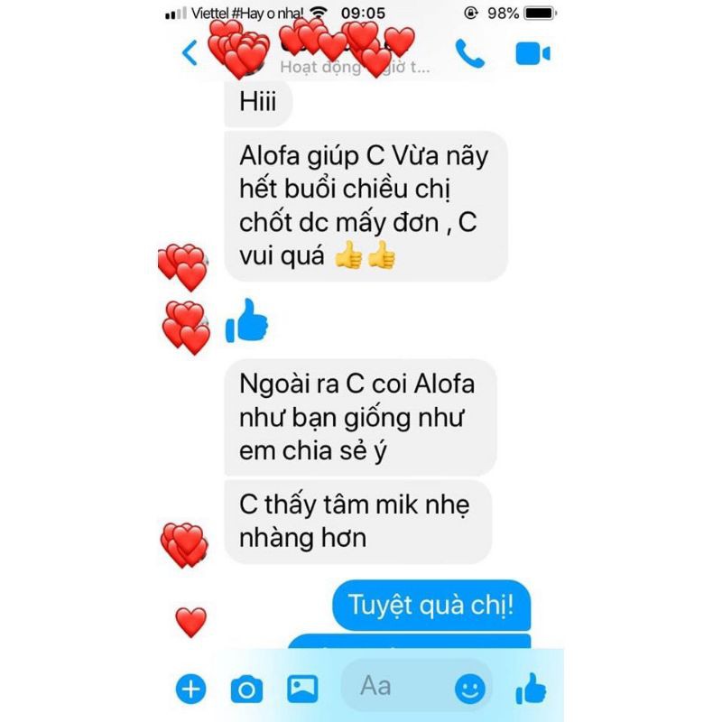 Combo 5 hộp  Alofa  phong thủy hút tài lộc