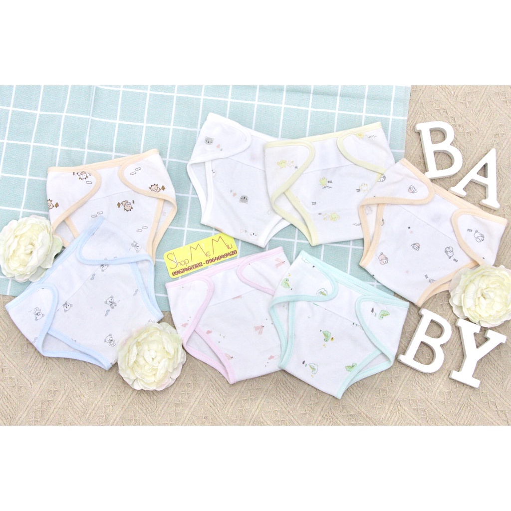 Tã Dán Vải Sweetie CunCon 100% cotton, mềm mại, êm ái (Set 5 Cái)