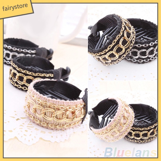 Kẹp tóc dây xích thời trang nữ tính