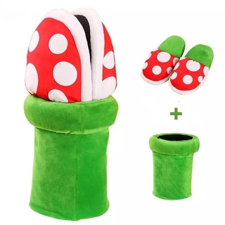 Dép bông đi trong nhà hình super mario bros vui nhộn cho bé