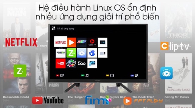 Smart Tivi Sony 32 inch KDL-32W610G (2019) (Miễn phí giao tại HCM-ngoài tỉnh liên hệ shop)