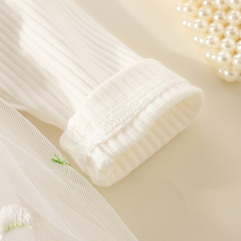 Đầm Công Chúa Tay Dài In Hoa Thời Trang Mùa Thu Mới Cho Bé Gái