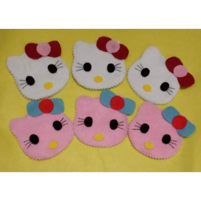 Túi Vải Nỉ Hình Hello Kitty Xinh Xắn Đáng Yêu