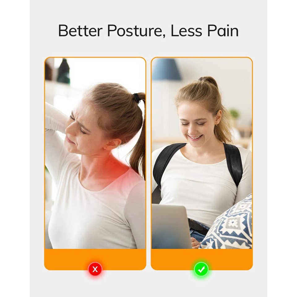 [Hàng mới về] Đai điều chỉnh tư thế lưng thẳng vô hình thoảI mái