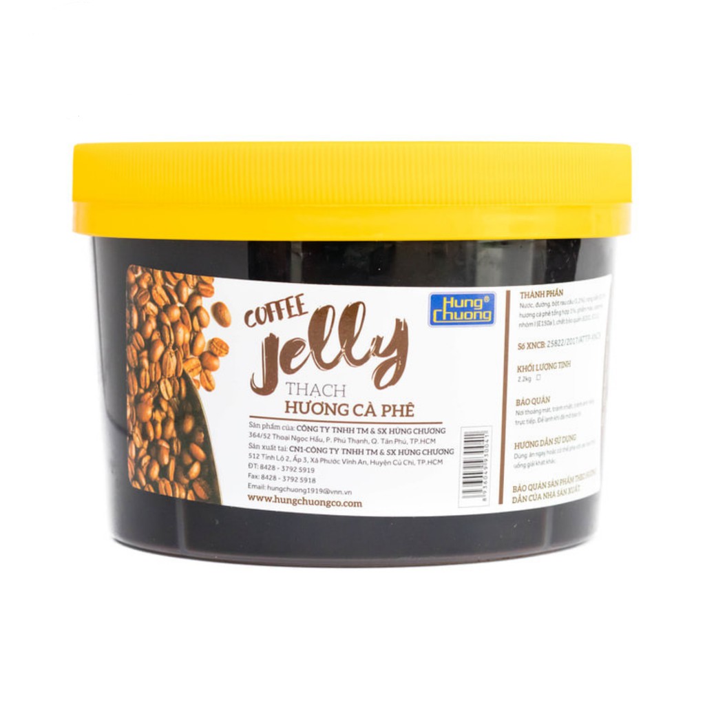 Thạch Jelly Hùng Chương Đủ Vị 2.2kg - Nguyên liệu pha chế CLOUD MART