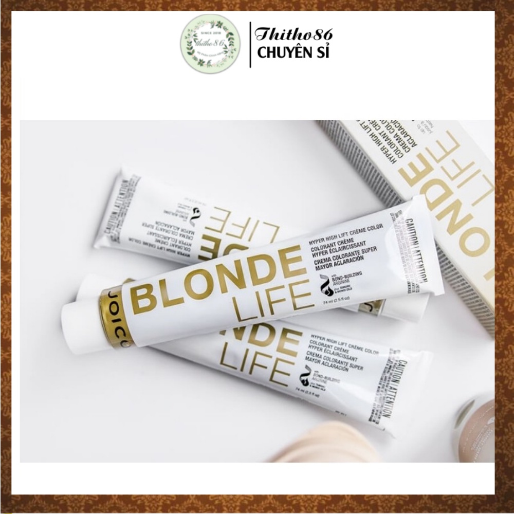 Màu Nhuộm Nâng Tông Cao và Bền Màu JOICO Blonde Life Hyper HHL 74ml