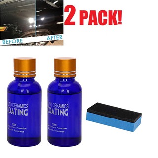 Set 2 dung dịch phủ kính xe hơi 9h 60ml