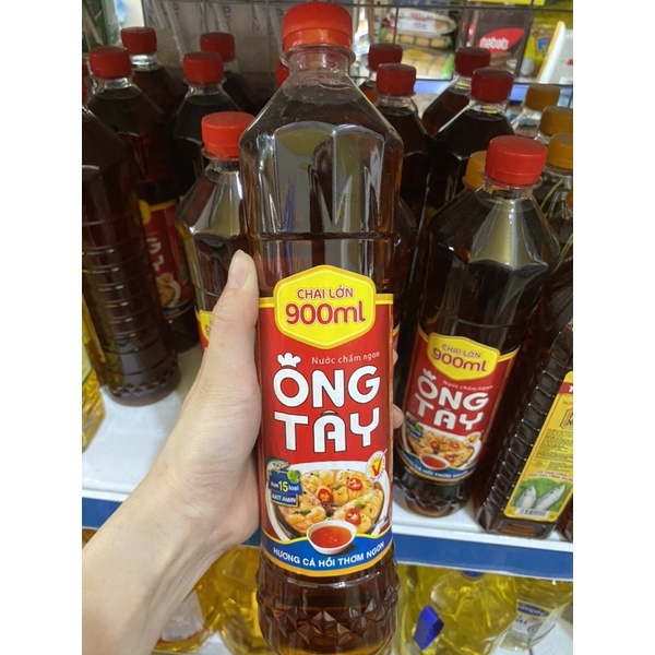 Nước Mắm Chấm Ông Tây Chai Lớn 900ml