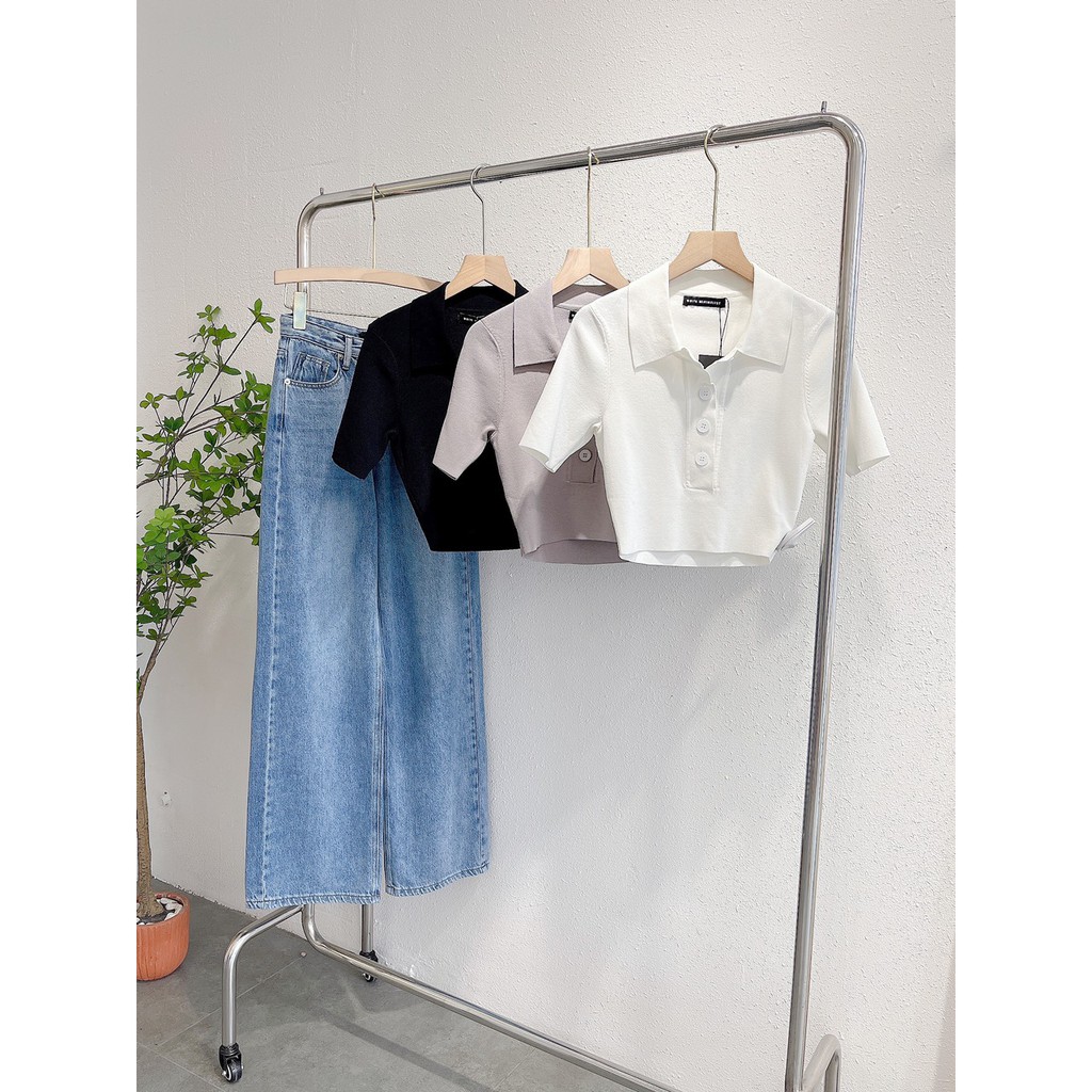 Áo dệt polo White , The Peace | BigBuy360 - bigbuy360.vn