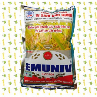 [NHÃN LÚA] EMUNIV 500g xử lý rơm rạ, cải tạo đất