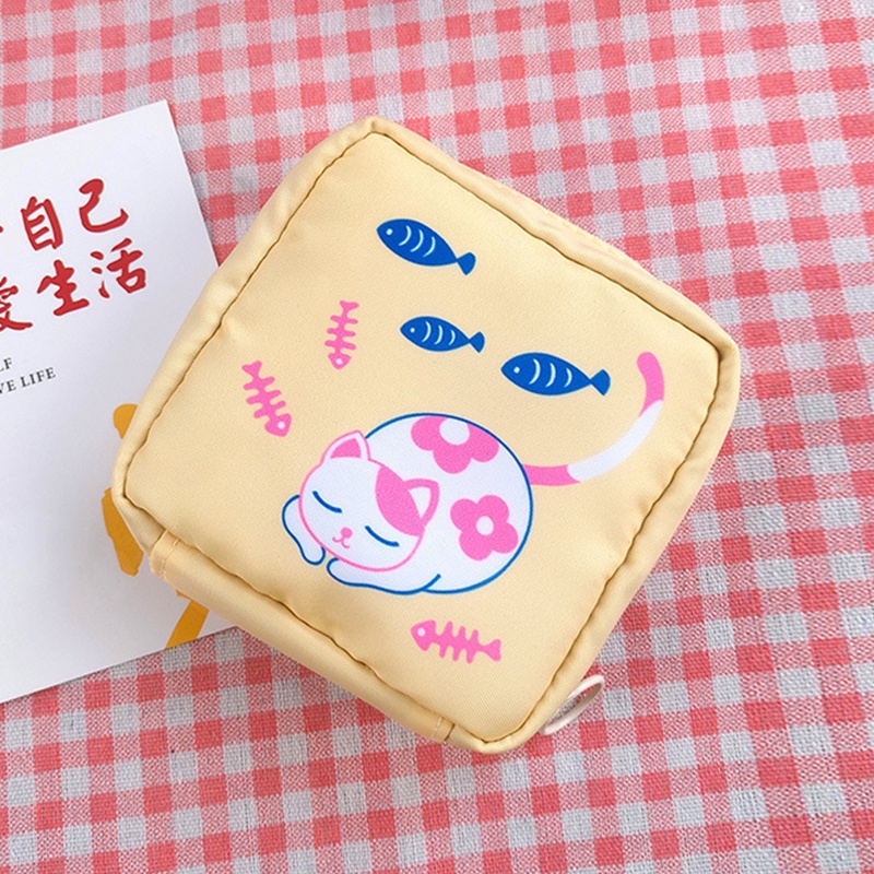 Túi Đựng Băng Vệ Sinh Mini Sức Chứa Lớn Tiện Dụng Cho Nữ