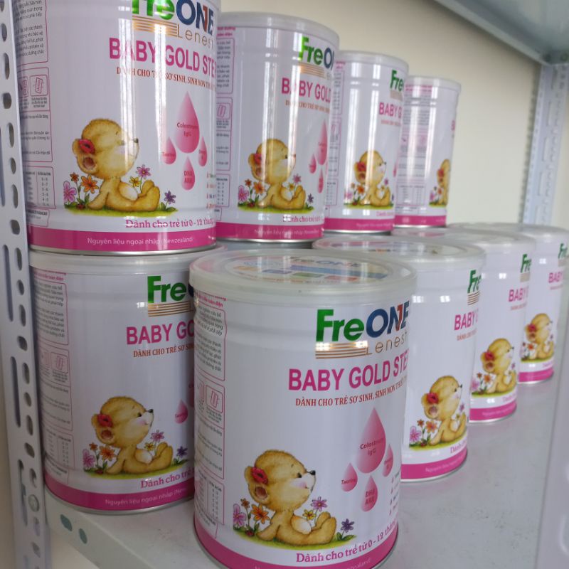 Sữa bột Fre One Baby Gold Step 1(từ 0 - 12 tháng tuổi)