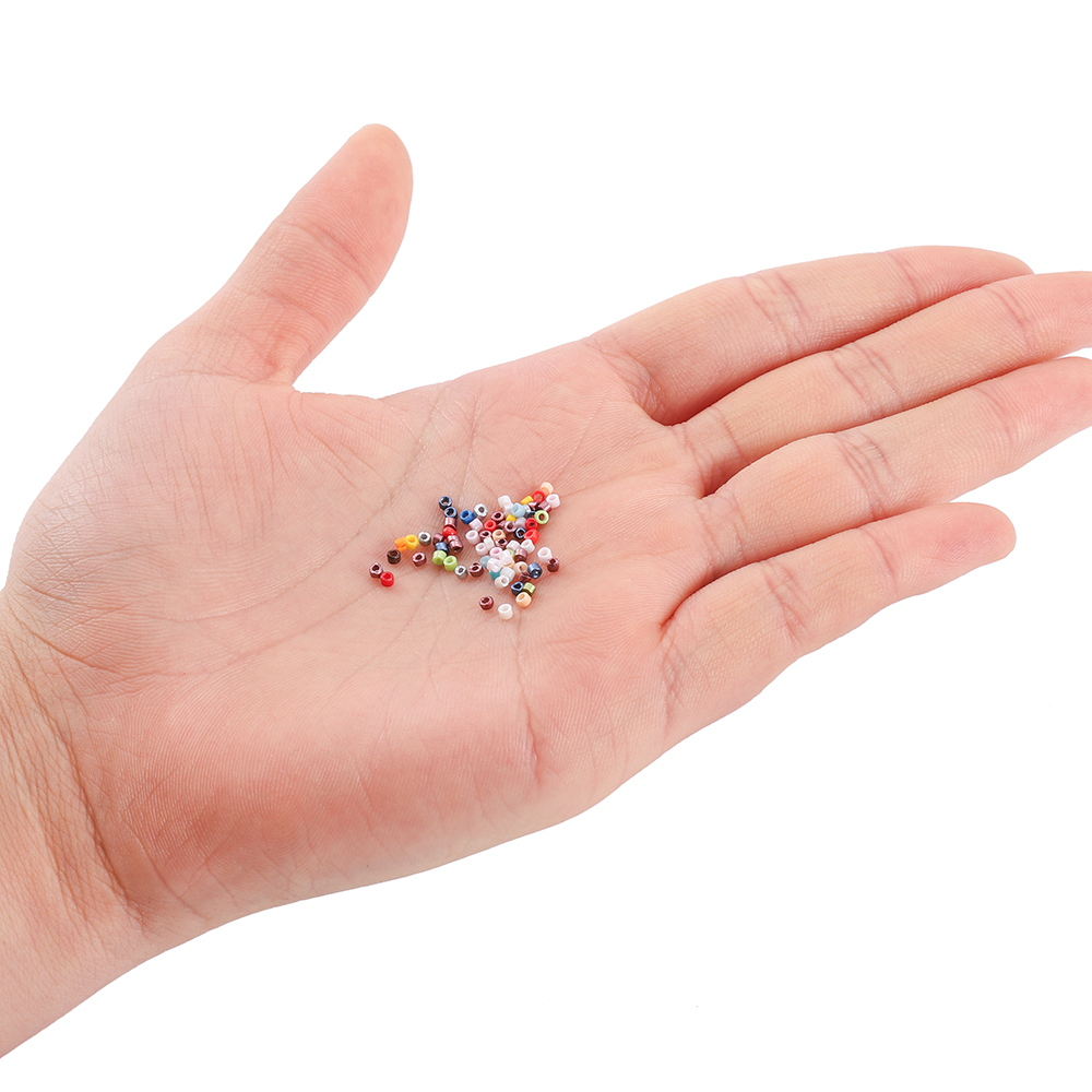 Bộ 1800 hạt nhựa xỏ lỗ St.kunkka nhiều màu sắc (2mm)