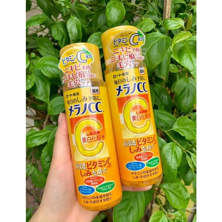 Nước Hoa Hồng Giảm Thâm Sáng Da CC Melano Rohto - Nhật Bản