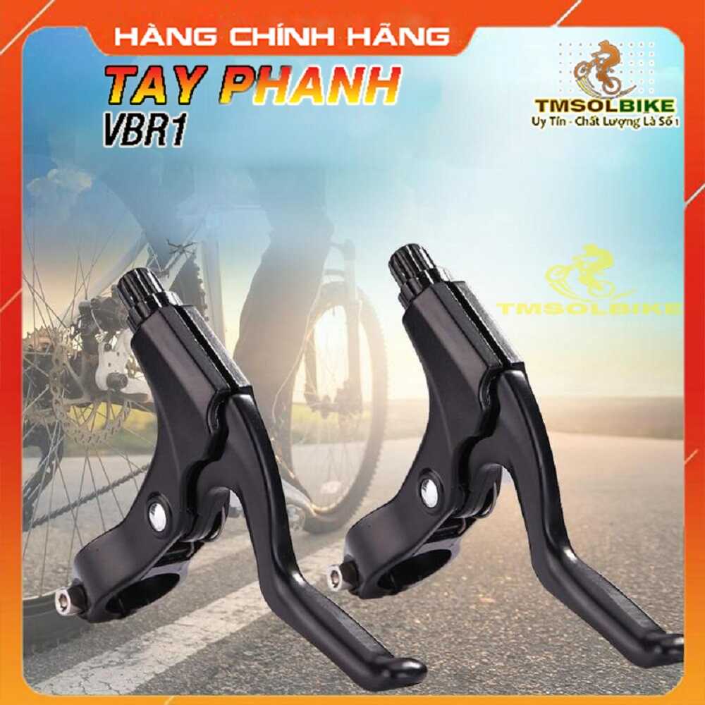 (Mẫu Đen - Black) Tay Phanh Xe Đạp Thể Thao VBR1 Tay Thắng Xe Đạp Leo Núi Xe Đạp Đường Trường Xe Đập Gấp