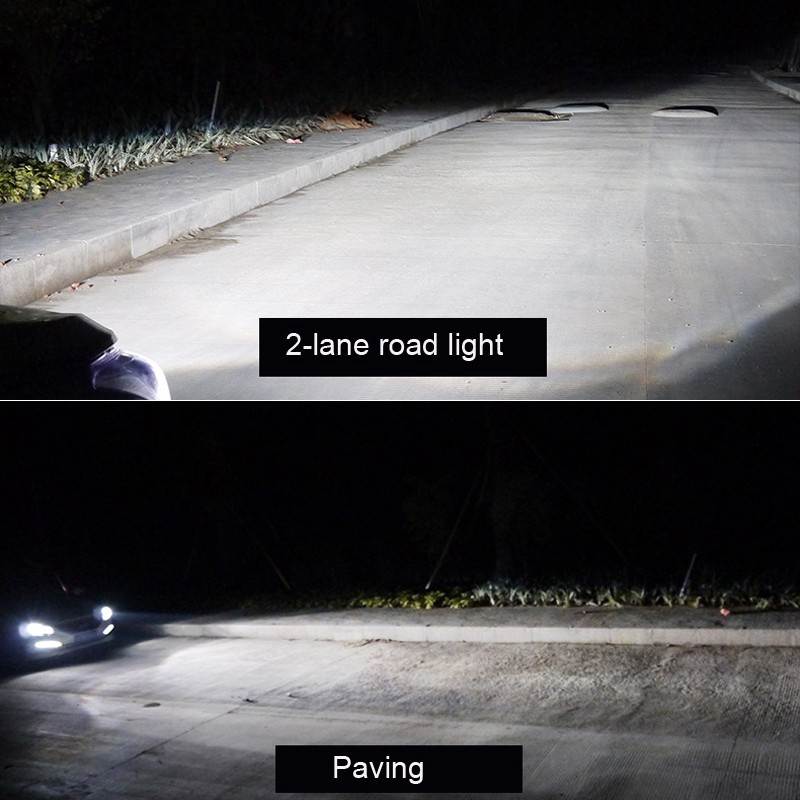 Bộ 2 Bóng Đèn Pha Led F2 H4 H7 H8 H11 H1 Hb3 Hb4 9006 9005 8000lm Tiện Dụng