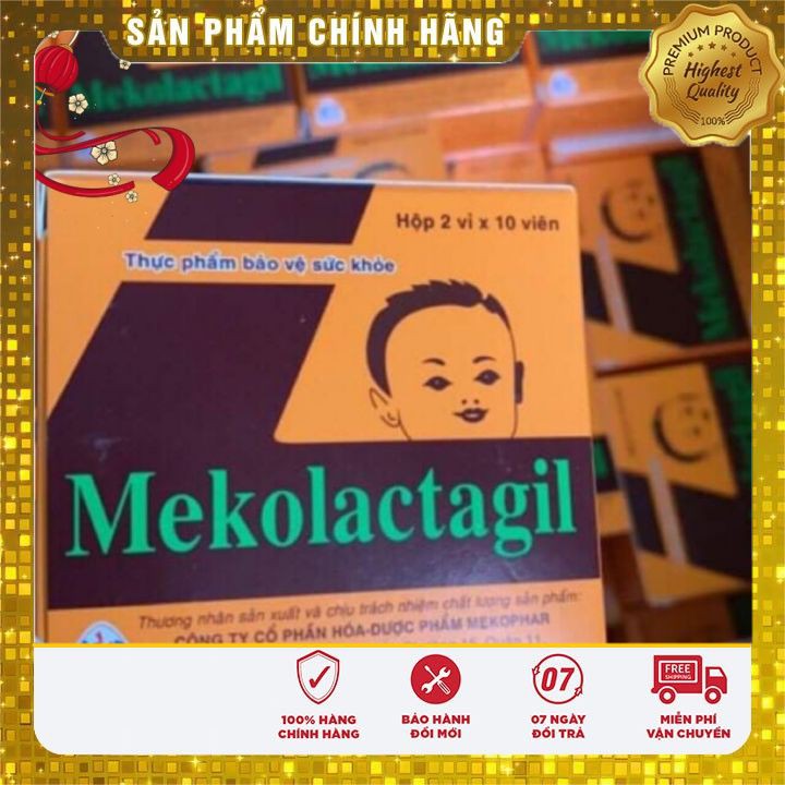 Tảo lợi sữa Meko Lactagil🍀freeship🍀-1 hộp 20 viên-sữa đặc nhiều dinh dưỡng trọn vẹn