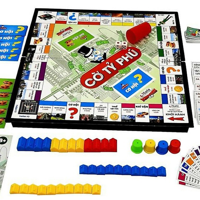 Cờ Tỷ Phú Sato Thử Thách Làm Giàu,Phiên Bản Các Địa Danh Việt Nam