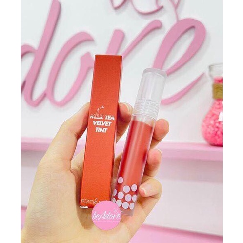 Son Kem Lì Mịn Phiên Bản Trà Sữa Romand Milk Tea Velvet Tint