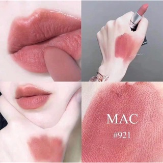 Son Mac powder kiss 921 Sultry Move hồng đào đất