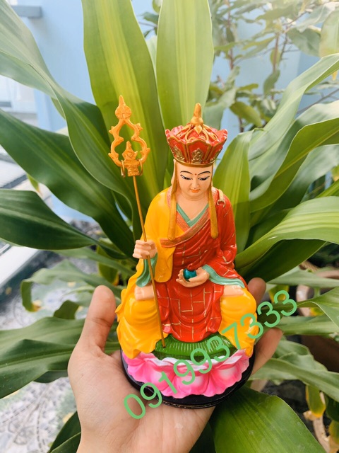 Tượng phật địa tạng vương bồ tát 16cm