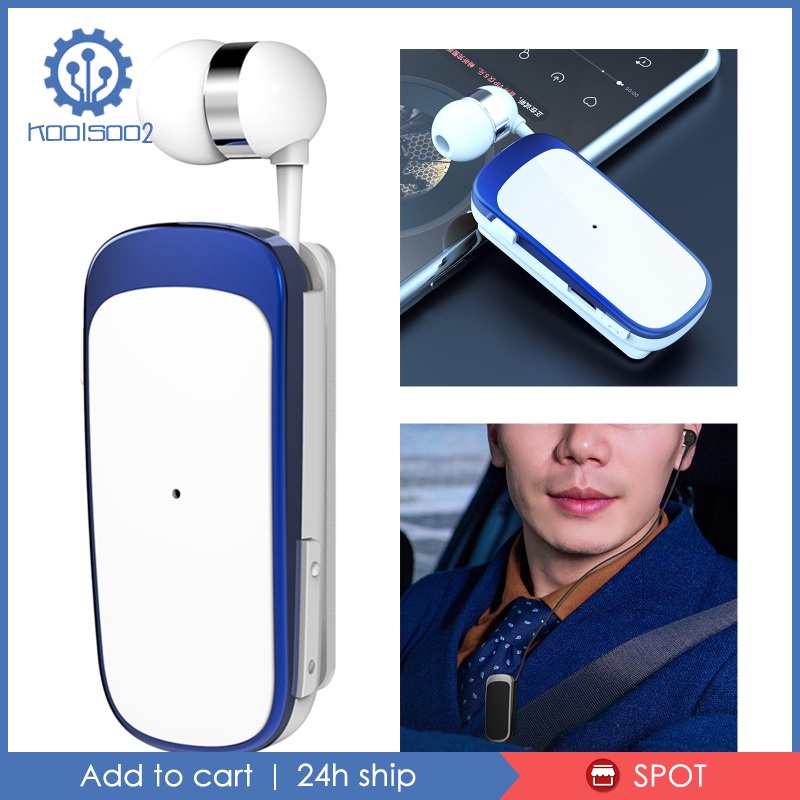 Tai nghe Bluetooth không dây K52 có thể thu vào tiện dụng dành cho nam và nữ