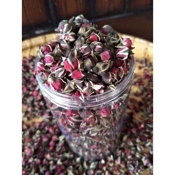 100g Nụ Hoa Hồng nguyên bông sấy khô thượng hạng