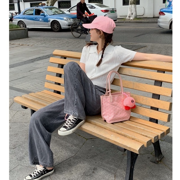 Áo Croptop Dệt Kim Màu Sắc Đơn Giản Phong Cách Hàn Quốc Cho Nữ | BigBuy360 - bigbuy360.vn