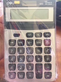 MÁY TÍNH DELI 12 SỐ 1222
