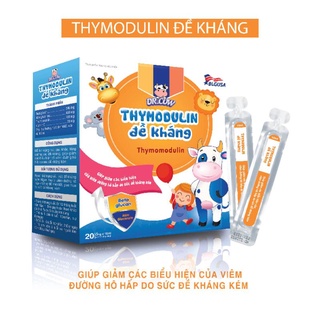 Thymomodulin Đề Kháng - Giúp giảm biểu hiện của đường hô hấp do sức đề kháng kém