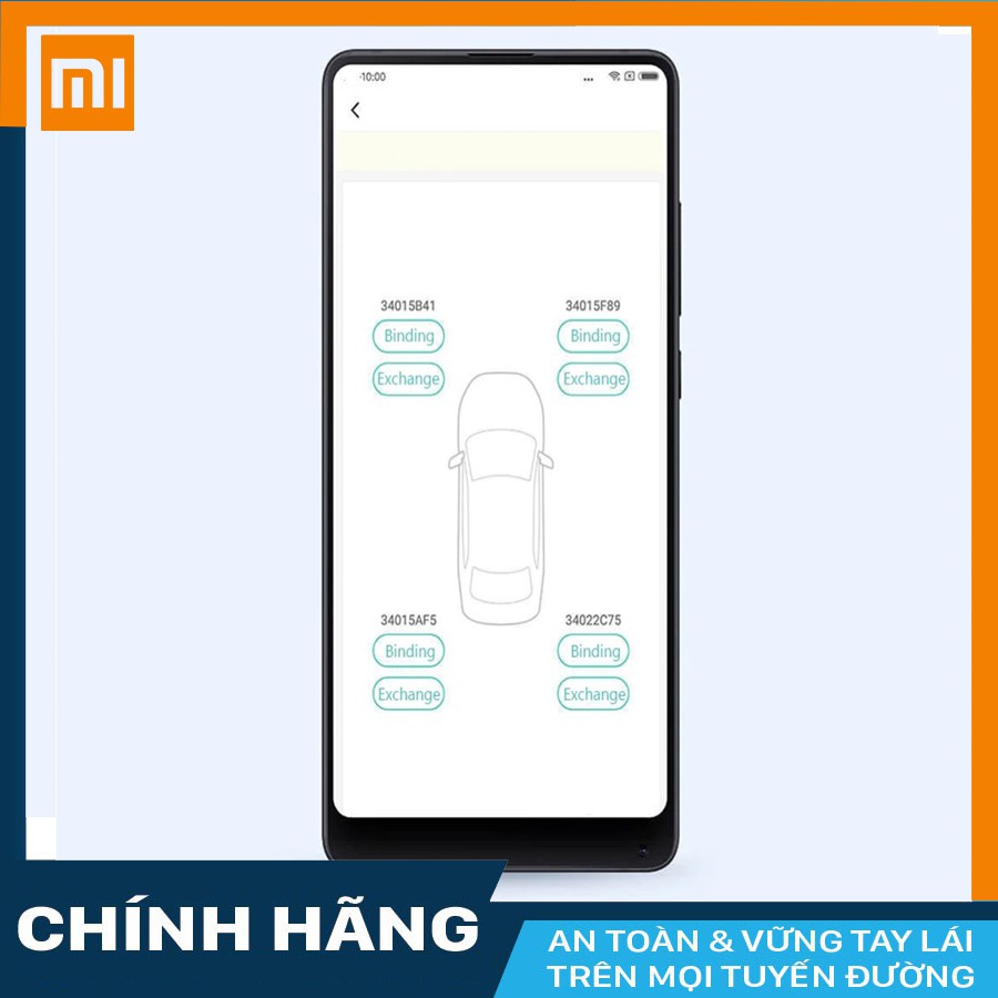 Cảm biến áp suất lốp ô tô Xiaomi 70MAI van trong (phiên bản 2020)